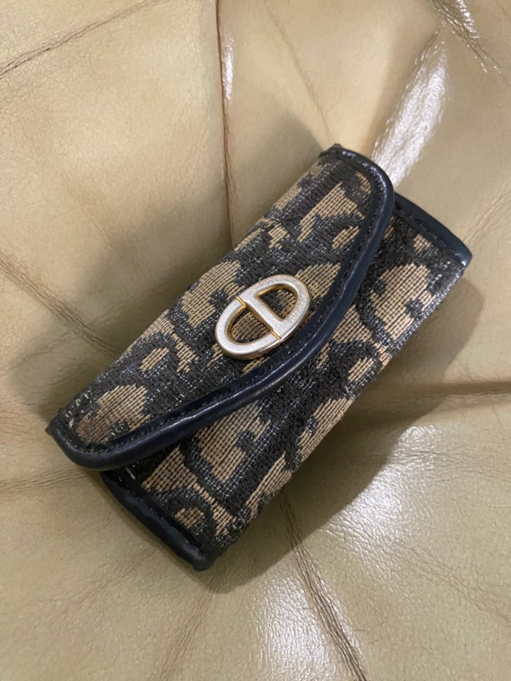 Vintage Dior Key Case Wallet Mini Trotter Logo Fair condition - Picture 2 of 8